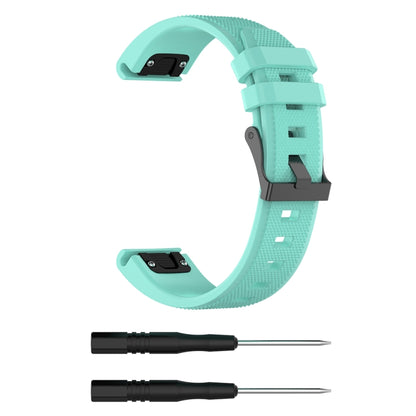 Pour Garmin Fenix5 (22mm) Bracelet de remplacement en silicone Bracelet de montre