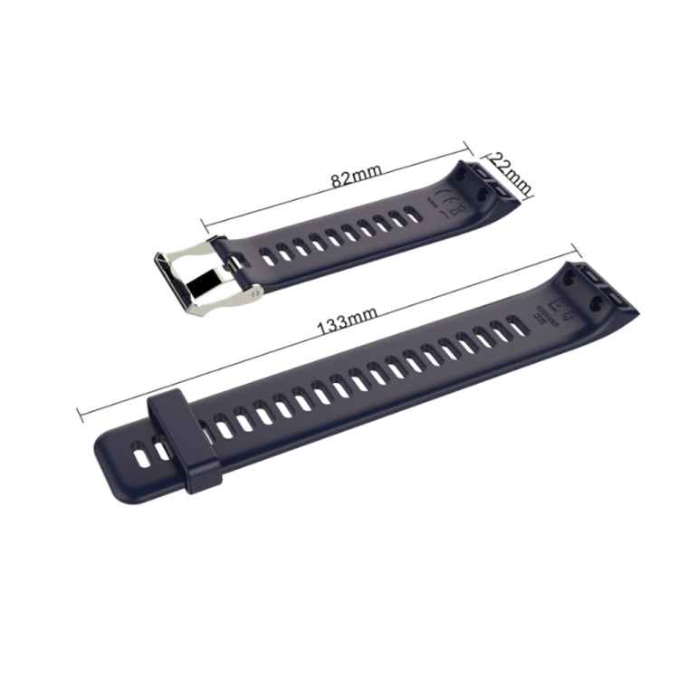 Pour Garmin Forerunner 30/35 Bracelet de remplacement en silicone Bracelet de montre