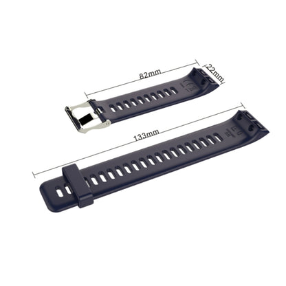 Pour Garmin Forerunner 30/35 Bracelet de remplacement en silicone Bracelet de montre