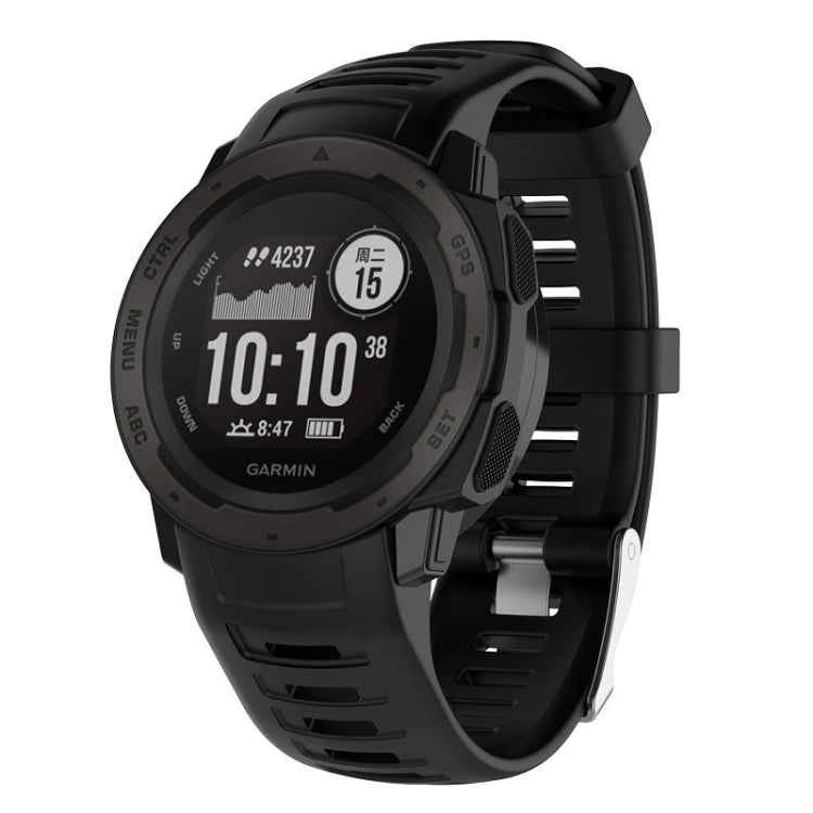 Pour bracelet de montre de remplacement en silicone Garmin Instinct