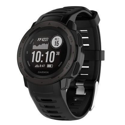 Pour bracelet de montre de remplacement en silicone Garmin Instinct