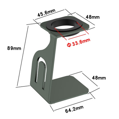 Support de charge de montre en métal en alliage d'aluminium sans chargeur, For Samsung Galaxy Watch4 / Watch3 / Active2 / Active, For Samsung Galaxy Watch5 / Watch5 Pro, For Google Pixel Watch