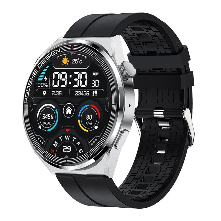 Montre intelligente à écran TFT PG3 Pro 1,41 pouces, prend en charge la surveillance de la fréquence cardiaque / de la pression artérielle
