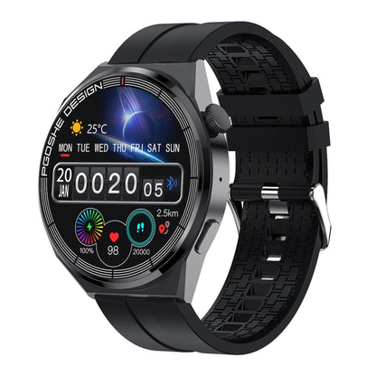 Montre intelligente à écran TFT PG3 Pro 1,41 pouces, prend en charge la surveillance de la fréquence cardiaque / de la pression artérielle