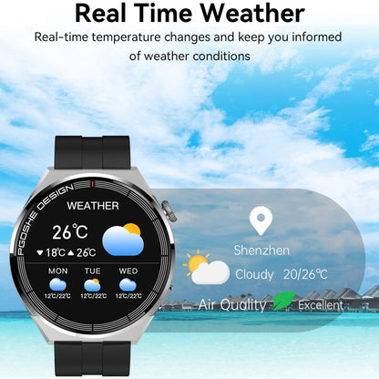 Montre intelligente à écran TFT PG3 Pro 1,41 pouces, prend en charge la surveillance de la fréquence cardiaque / de la pression artérielle
