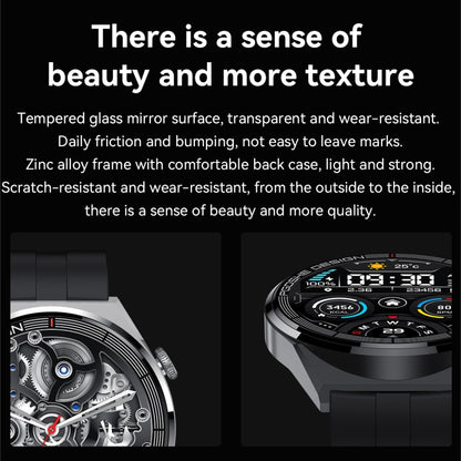 Montre intelligente à écran TFT PG3 Pro 1,41 pouces, prend en charge la surveillance de la fréquence cardiaque / de la pression artérielle