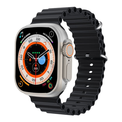 Montre intelligente à écran TFT Q8 Ultra 1,96 pouces, prend en charge la surveillance de la fréquence cardiaque / de la pression artérielle