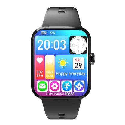 S6 TWS écouteur 1,91 pouces Bracelet intelligent prise en charge appel Bluetooth/surveillance de la santé
