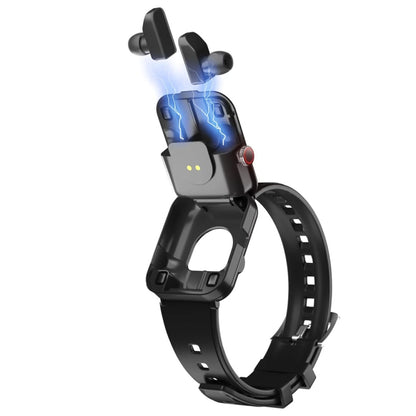 S6 TWS écouteur 1,91 pouces Bracelet intelligent prise en charge appel Bluetooth/surveillance de la santé