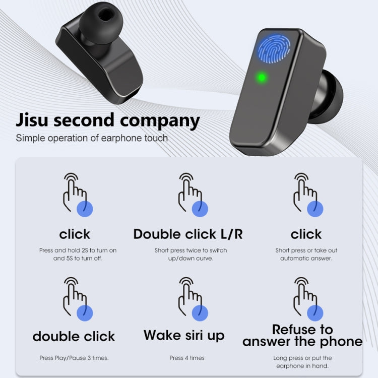 S6 TWS écouteur 1,91 pouces Bracelet intelligent prise en charge appel Bluetooth/surveillance de la santé