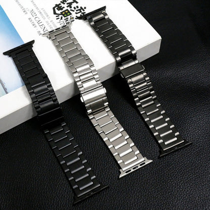Bracelet de montre en alliage de titane à démontage rapide, For Apple Watch Ultra 49mm / Series 8&7 45mm / SE 2&6&SE&5&4 44mm / 3&2&1 42mm, For Apple Watch Series 8&7 41mm / SE 2&6&SE&5&4 40mm / 3&2&1 38mm