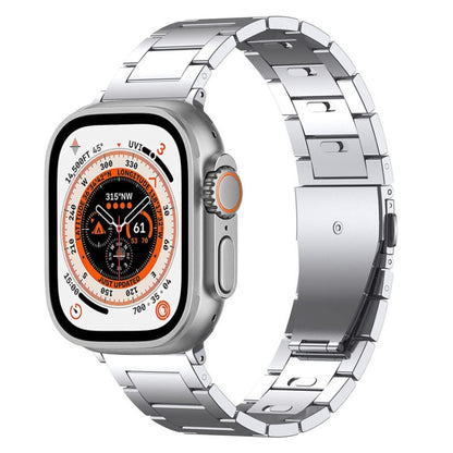 Bracelet de montre en alliage de titane à démontage rapide, For Apple Watch Ultra 49mm / Series 8&7 45mm / SE 2&6&SE&5&4 44mm / 3&2&1 42mm, For Apple Watch Series 8&7 41mm / SE 2&6&SE&5&4 40mm / 3&2&1 38mm