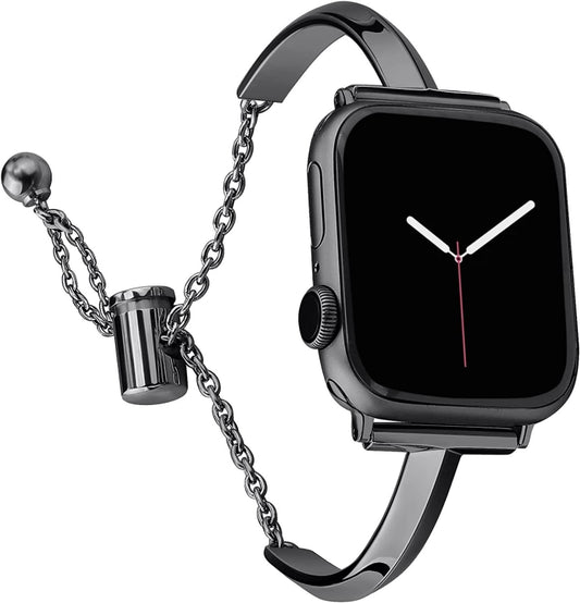 Bracelet de montre en acier inoxydable, For Apple Watch Ultra 49mm / Series 8&7 45mm / SE 2&6&SE&5&4 44mm / 3&2&1 42mm, For Apple Watch Series 8&7 41mm / SE 2&6&SE&5&4 40mm / 3&2&1 38mm