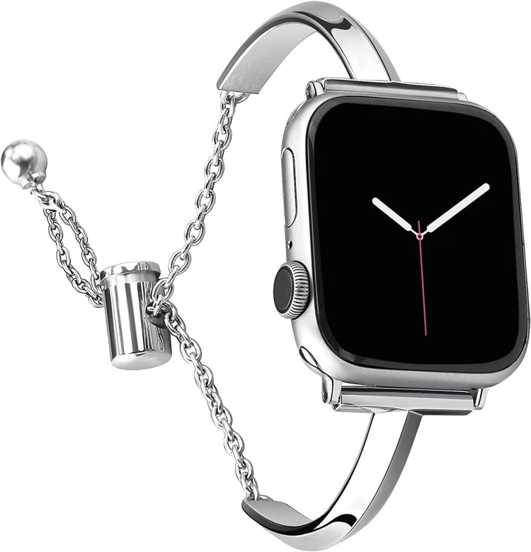 Bracelet de montre en acier inoxydable, For Apple Watch Ultra 49mm / Series 8&7 45mm / SE 2&6&SE&5&4 44mm / 3&2&1 42mm, For Apple Watch Series 8&7 41mm / SE 2&6&SE&5&4 40mm / 3&2&1 38mm