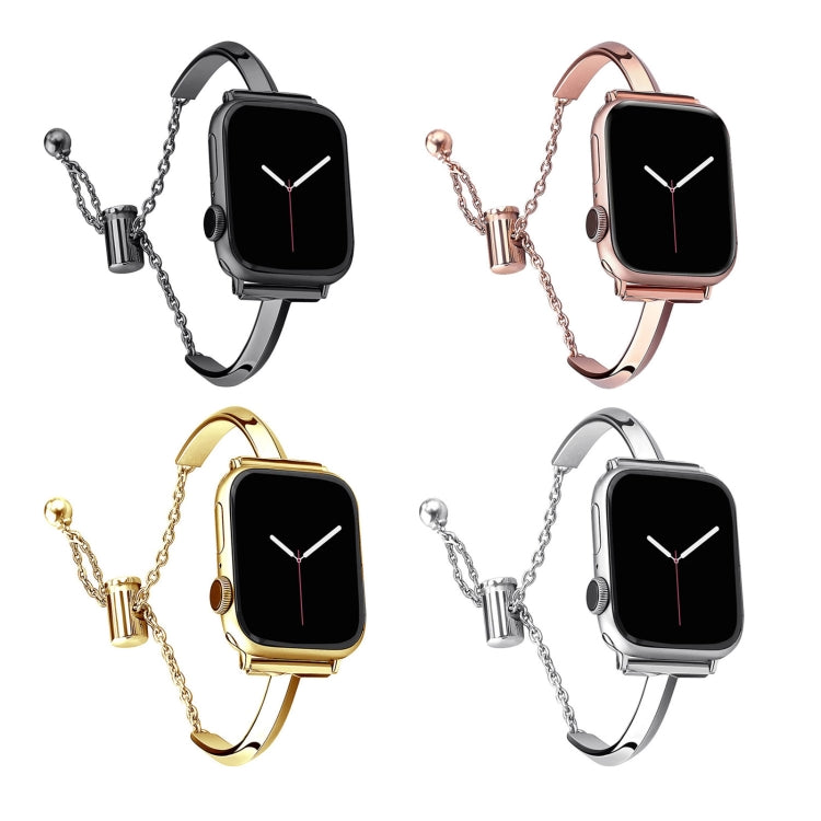 Bracelet de montre en acier inoxydable, For Apple Watch Ultra 49mm / Series 8&7 45mm / SE 2&6&SE&5&4 44mm / 3&2&1 42mm, For Apple Watch Series 8&7 41mm / SE 2&6&SE&5&4 40mm / 3&2&1 38mm
