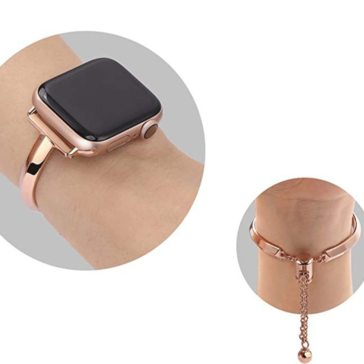 Bracelet de montre en acier inoxydable, For Apple Watch Ultra 49mm / Series 8&7 45mm / SE 2&6&SE&5&4 44mm / 3&2&1 42mm, For Apple Watch Series 8&7 41mm / SE 2&6&SE&5&4 40mm / 3&2&1 38mm