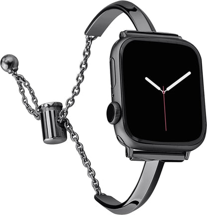 Bracelet de montre en acier inoxydable, For Apple Watch Ultra 49mm / Series 8&7 45mm / SE 2&6&SE&5&4 44mm / 3&2&1 42mm, For Apple Watch Series 8&7 41mm / SE 2&6&SE&5&4 40mm / 3&2&1 38mm