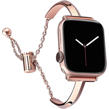 Bracelet de montre en acier inoxydable, For Apple Watch Ultra 49mm / Series 8&7 45mm / SE 2&6&SE&5&4 44mm / 3&2&1 42mm, For Apple Watch Series 8&7 41mm / SE 2&6&SE&5&4 40mm / 3&2&1 38mm