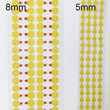 100 pièces/ensemble autocollant de Protection de matrice de points d'identification de visage d'appareil-photo de 5MM
