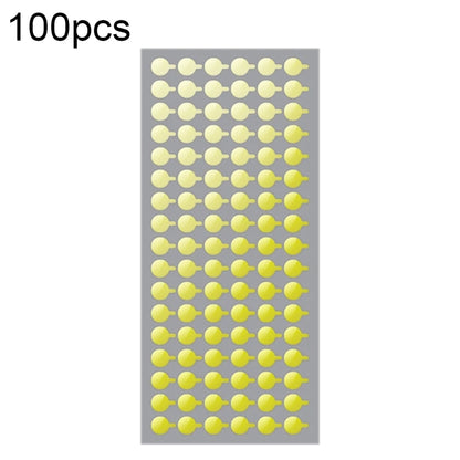 100 pièces/ensemble autocollant de Protection de matrice de points d'identification de visage d'appareil-photo de 8MM