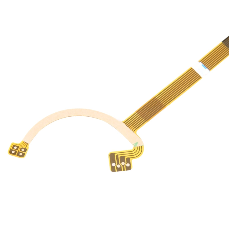 Câble flexible de connexion d'ouverture d'objectif