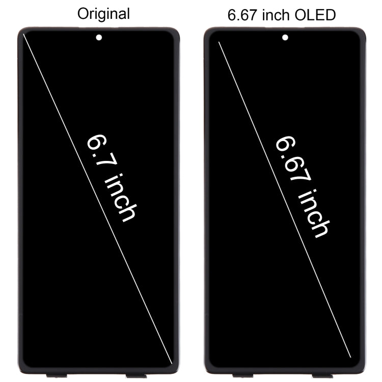 Écran LCD OLED avec assemblage complet du numériseur