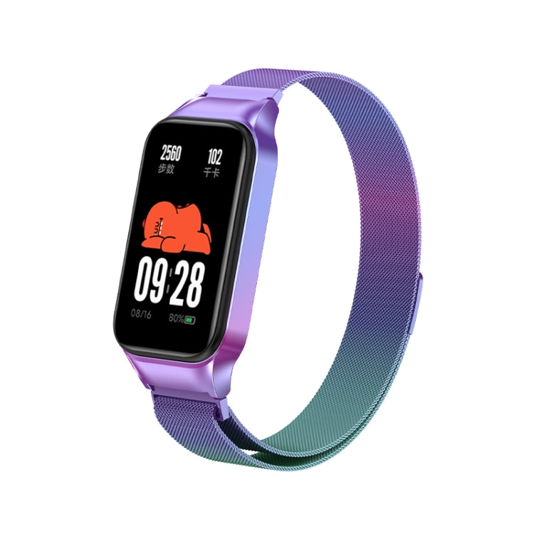 Bracelet de montre en métal magnétique Milan, For Redmi Band 2