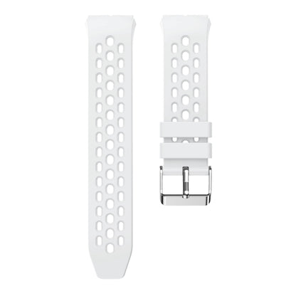 Bracelet de montre en silicone à trou rond de couleur unie, For Huawei Watch GT 2e