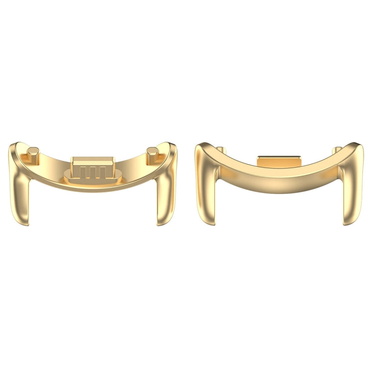 1 paire de connecteurs de bracelet de montre en métal en acier inoxydable, For Xiaomi Mi Band 8