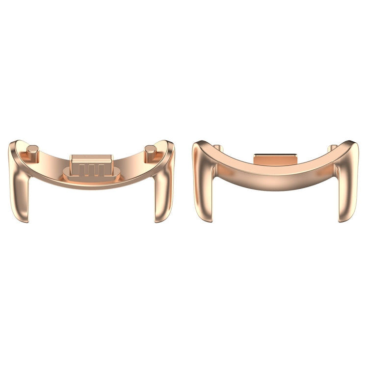 1 paire de connecteurs de bracelet de montre en métal en acier inoxydable, For Xiaomi Mi Band 8