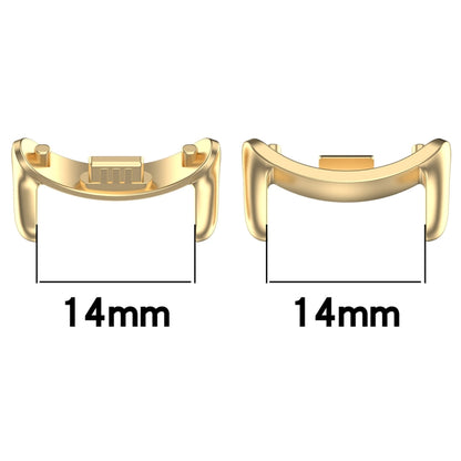 1 paire de connecteurs de bracelet de montre en métal en acier inoxydable, For Xiaomi Mi Band 8