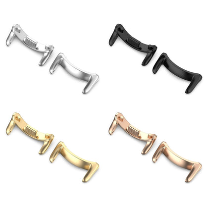 1 paire de connecteurs de bracelet de montre en métal en acier inoxydable, For Xiaomi Mi Band 8