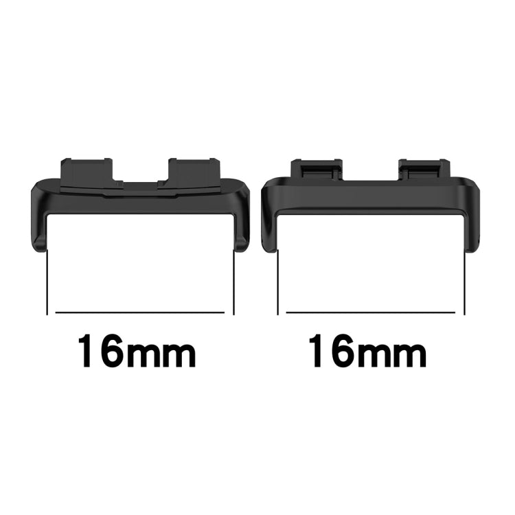 1 paire de connecteurs de bracelet de montre en métal en acier inoxydable, For Huawei Band 8