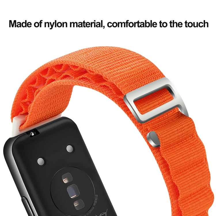 Bracelet de montre en nylon à boucle, For Huawei Band 7, For Xiaomi Mi Band 7 Pro