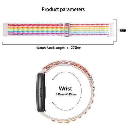 Bracelet de montre en nylon à boucle, For Huawei Band 7, For Xiaomi Mi Band 7 Pro