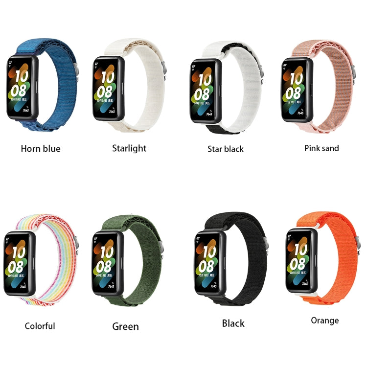 Bracelet de montre en nylon à boucle, For Huawei Band 7, For Xiaomi Mi Band 7 Pro