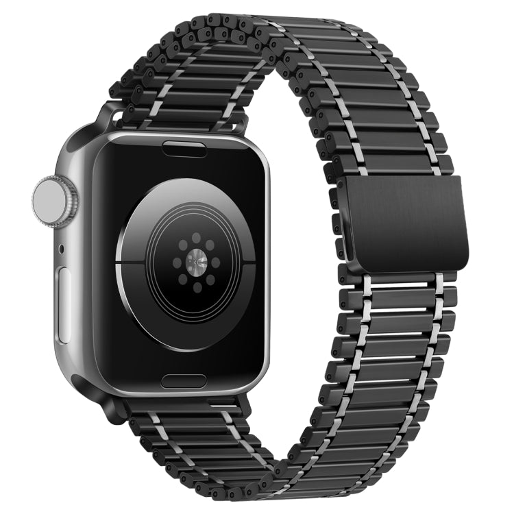 Bracelet de montre en acier inoxydable magnétique à chaîne, For Apple Watch Series 8&7 41mm / SE 2&6&SE&5&4 40mm / 3&2&1 38mm, For Apple Watch Ultra 49mm / Series 8&7 45mm / SE 2&6&SE&5&4 44mm / 3&2&1 42mm