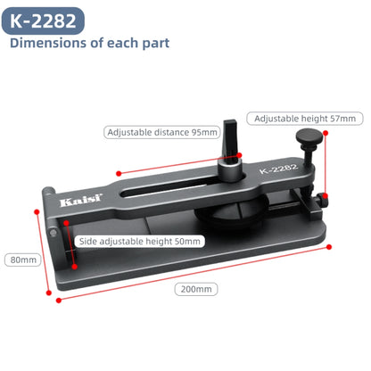 Kaisi K-2282 Fixation universelle de séparateur d'écran LCD non chauffé