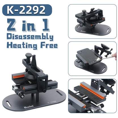 Kaisi K-2292 Luminaire multifonctionnel 2 en 1 à rotation 360