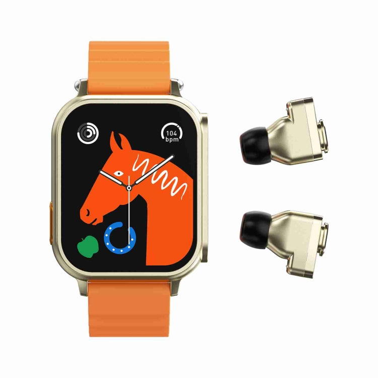 N22 2 en 1 1,96 pouces HD Display Sport Bluetooth Call Earphone Smart Watch