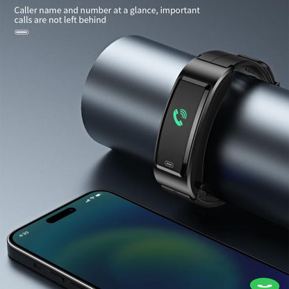 Bracelet intelligent pour écouteurs Bluetooth B7, prise en charge de la surveillance du sommeil/surveillance de l'oxygène sanguin/surveillance de la fréquence cardiaque