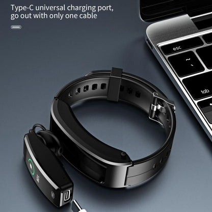 Bracelet intelligent pour écouteurs Bluetooth B7, prise en charge de la surveillance du sommeil/surveillance de l'oxygène sanguin/surveillance de la fréquence cardiaque