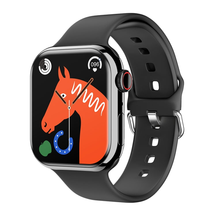 La montre intelligente à écran carré IW9 de 2,05 pouces prend en charge les appels Bluetooth / la surveillance de l'oxygène sanguin