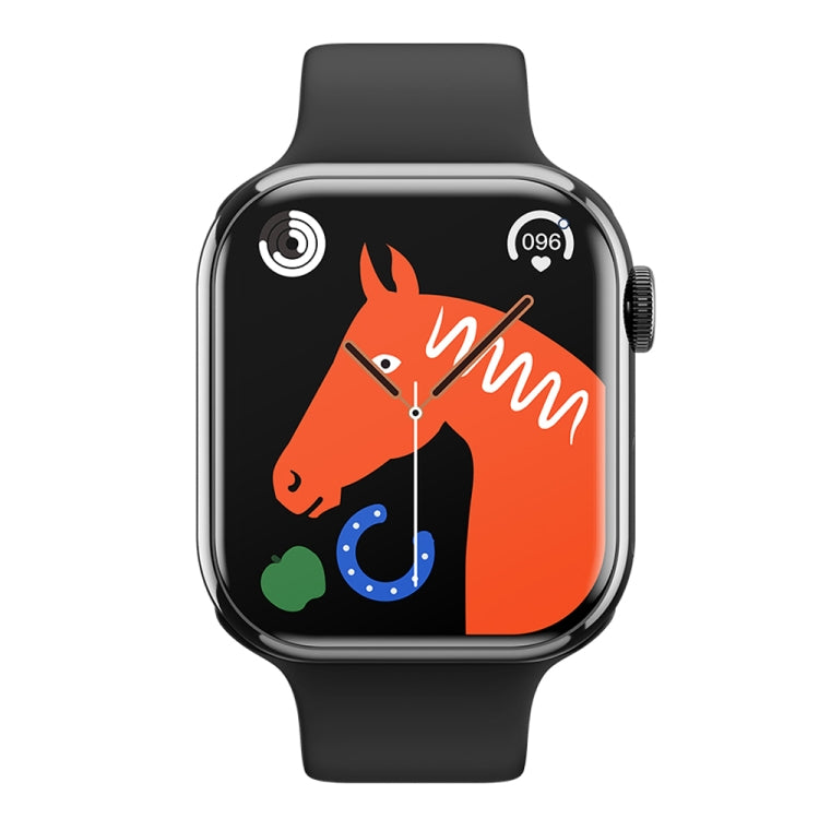 La montre intelligente à écran carré IW9 de 2,05 pouces prend en charge les appels Bluetooth / la surveillance de l'oxygène sanguin