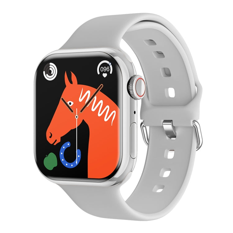 La montre intelligente à écran carré IW9 de 2,05 pouces prend en charge les appels Bluetooth / la surveillance de l'oxygène sanguin
