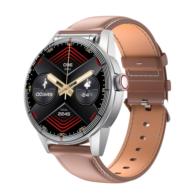 R6 1,32 pouces écran rond 2 en 1 Bluetooth écouteur montre intelligente, prise en charge des appels Bluetooth/surveillance de la santé