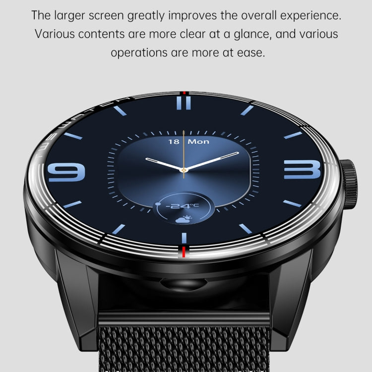 R6 1,32 pouces écran rond 2 en 1 Bluetooth écouteur montre intelligente, prise en charge des appels Bluetooth/surveillance de la santé