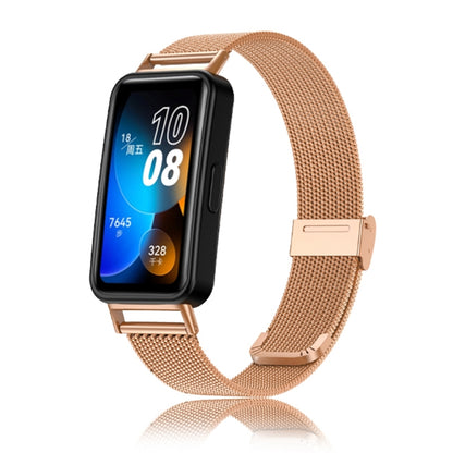 Bracelet de montre Milan en maille métallique en acier inoxydable 16 mm, For Huawei Band 8