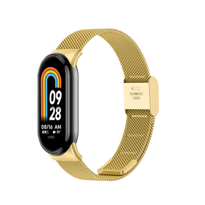 Bracelet de montre en métal à boucle milanaise, For Xiaomi Mi Band 8
