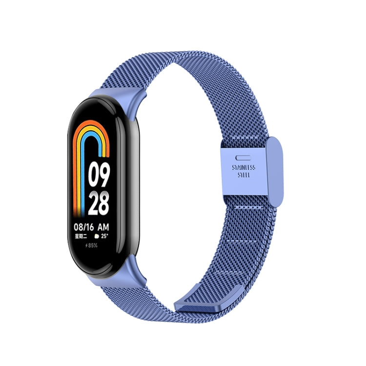 Bracelet de montre en métal à boucle milanaise, For Xiaomi Mi Band 8